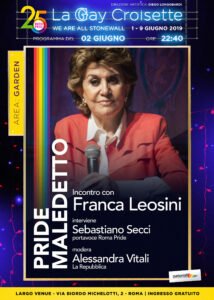 Gay Croisette- Incontro con Franca Leosini