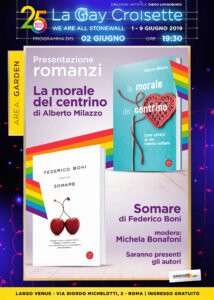 Gay Croisette - Presentazione romanzi di Alberto Milazzo e Federico Boni