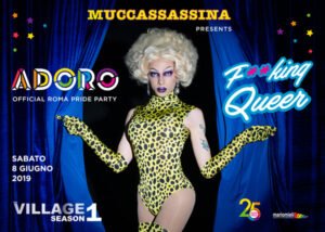 ADORO F**king Queer Edition - Roma Pride Official Party