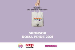 RomaPride2021 - Comunicato - Coop a fianco del Roma Pride 2021